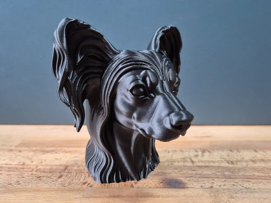 Chinese Crested Bust