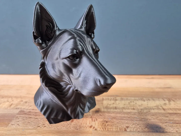 Dutch Shepherd Head – Hand Painted