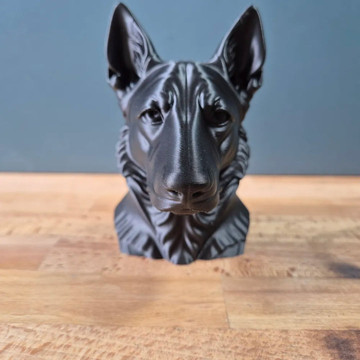 Dutch Shepherd Head – Hand Painted