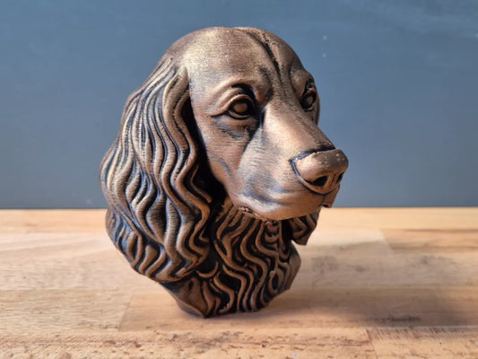 Field Spaniel Bust