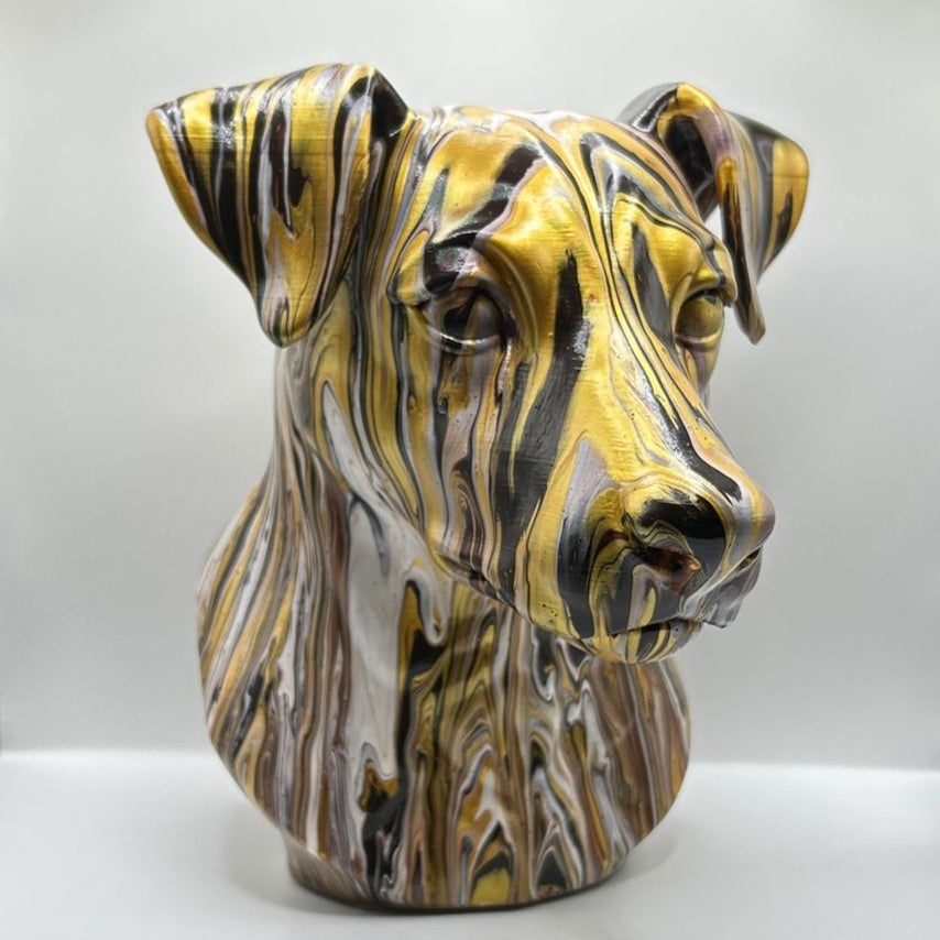 Jack Russell Head – Hand Painted