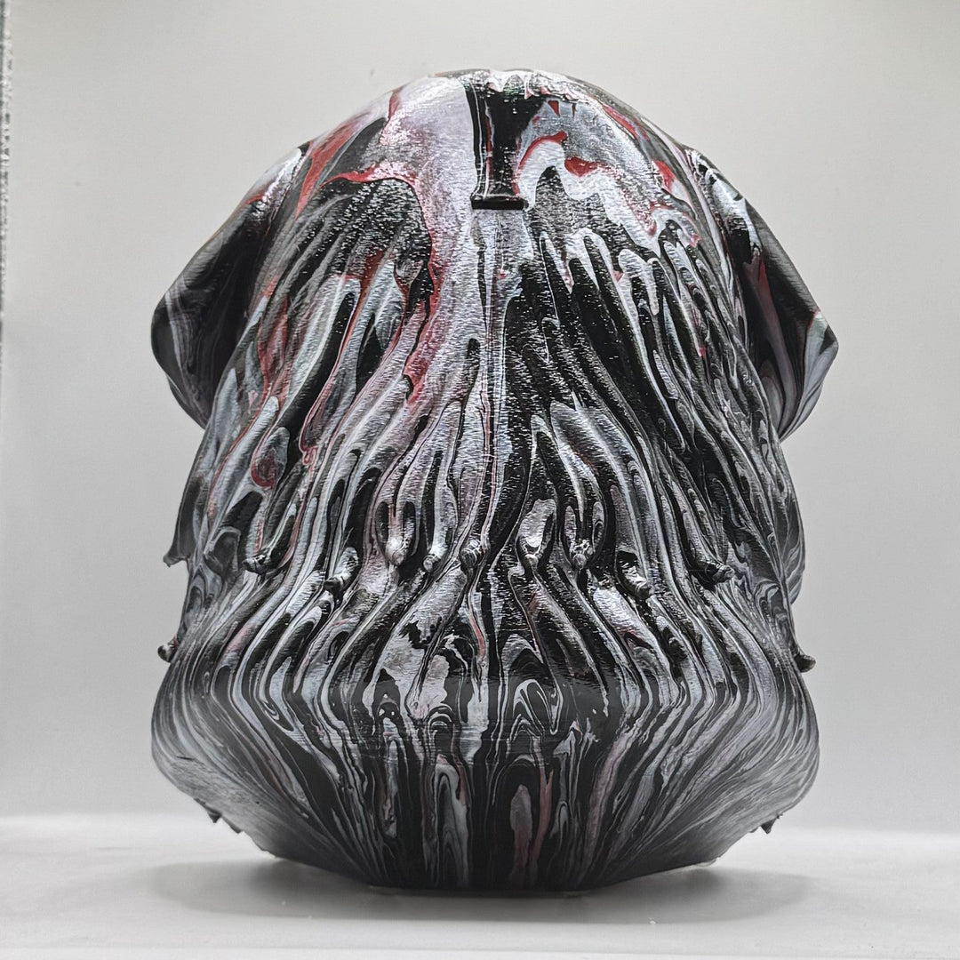 Tibetan Mastiff Head – Hand Painted