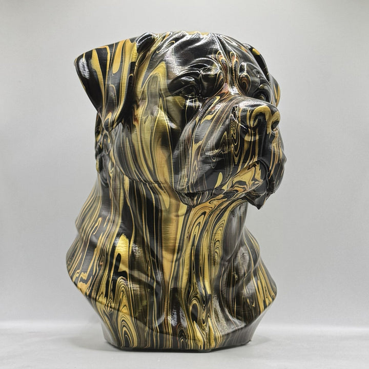 Rottweiler Head – Hand Painted