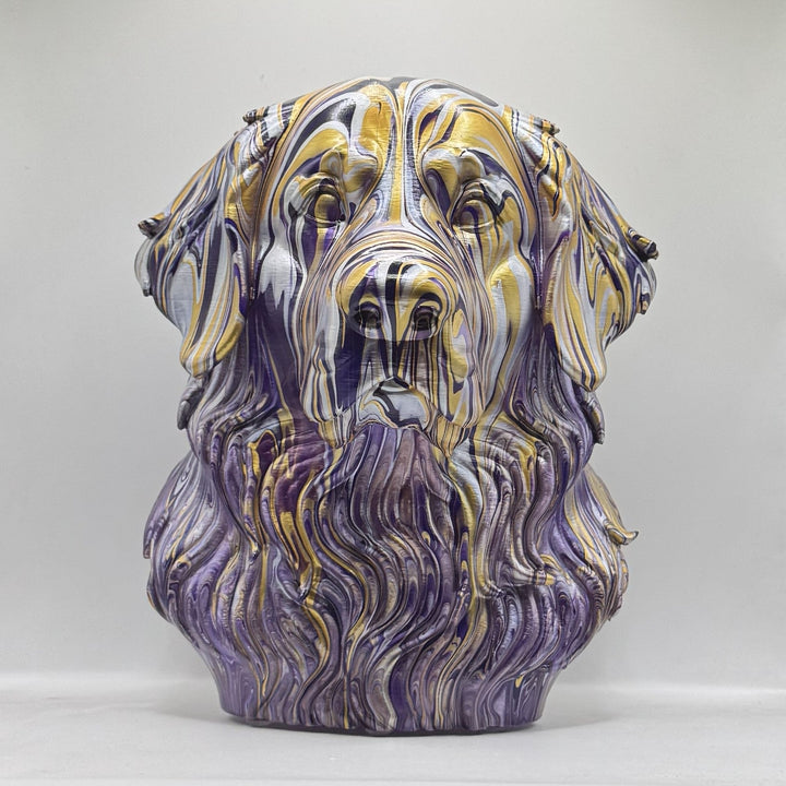 Leonberger Head – Hand Painted