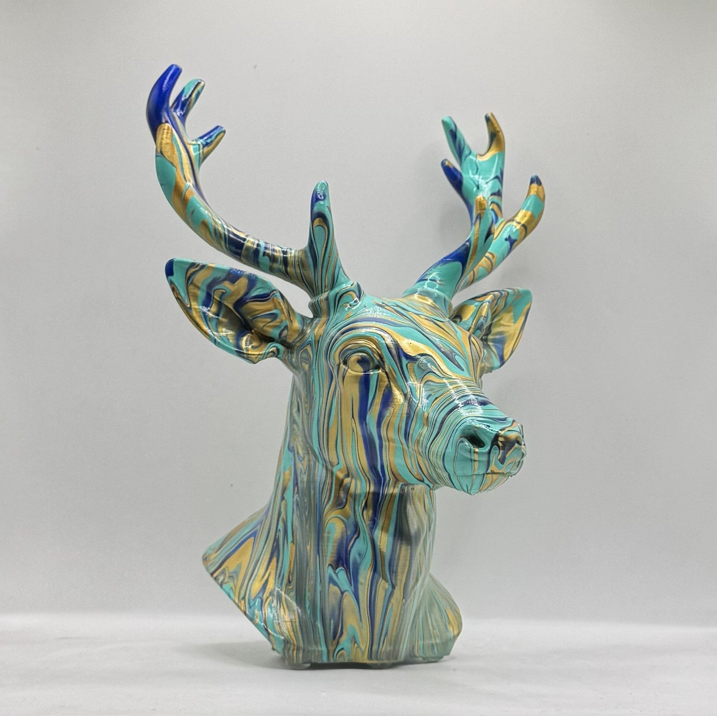 Deer / Stag Head – Hand Painted