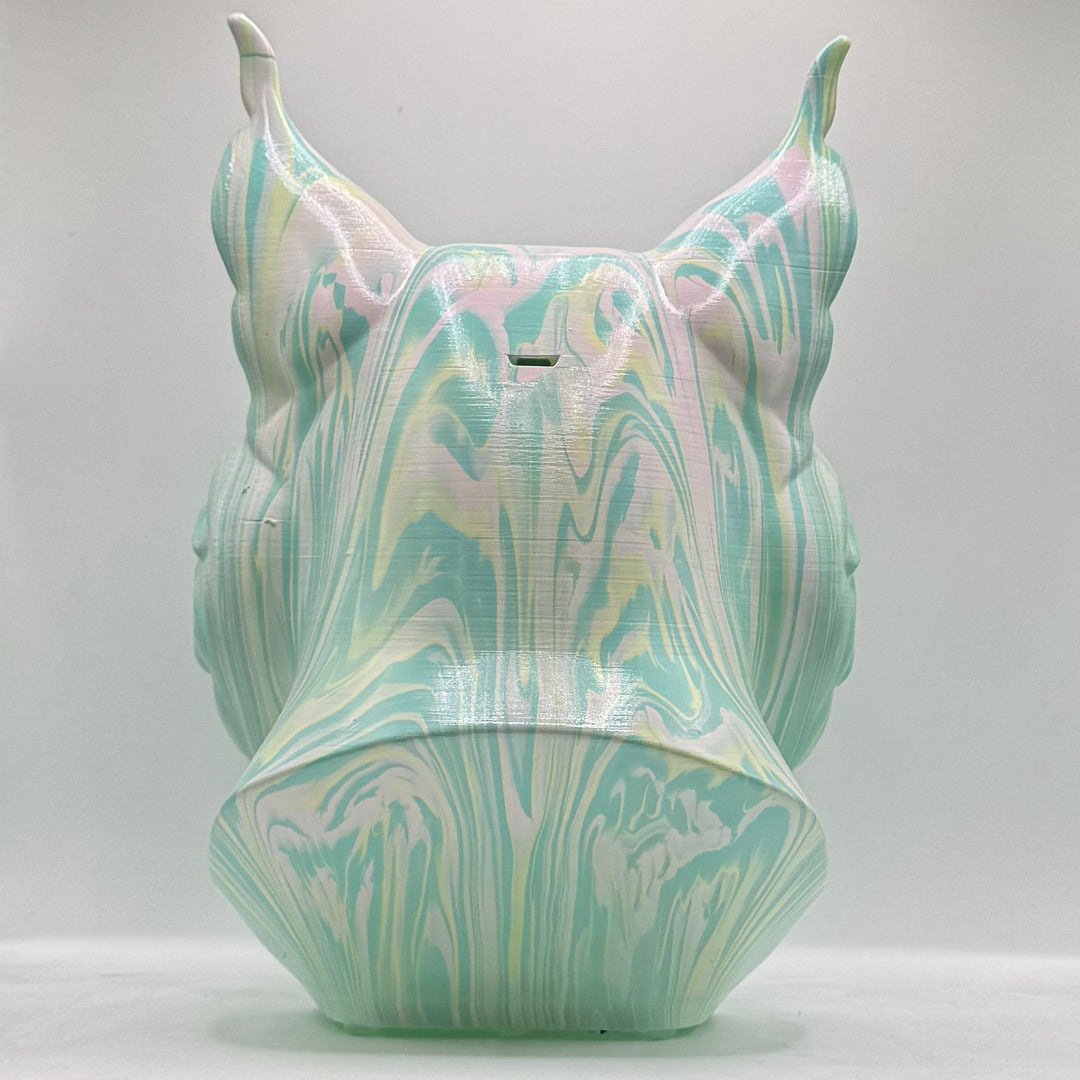 Lynx Head – Hand Painted