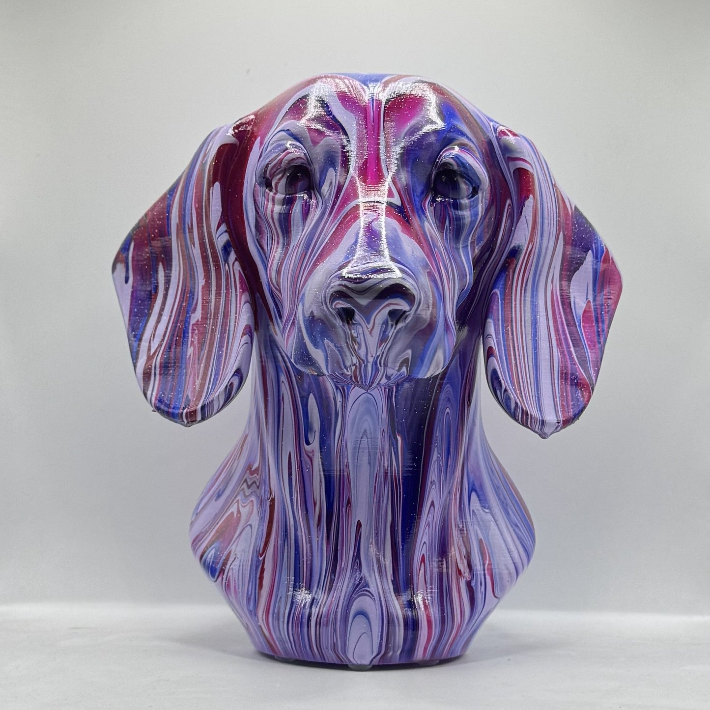 Dachshund Head – Hand Painted