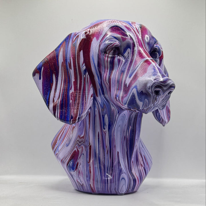Dachshund Head – Hand Painted