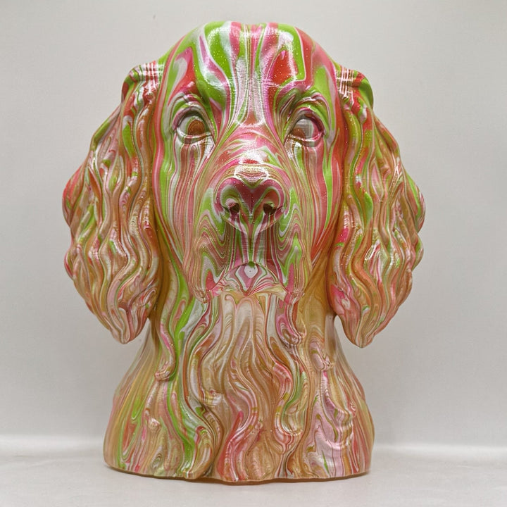 Boykin Spaniel Head – Hand Painted