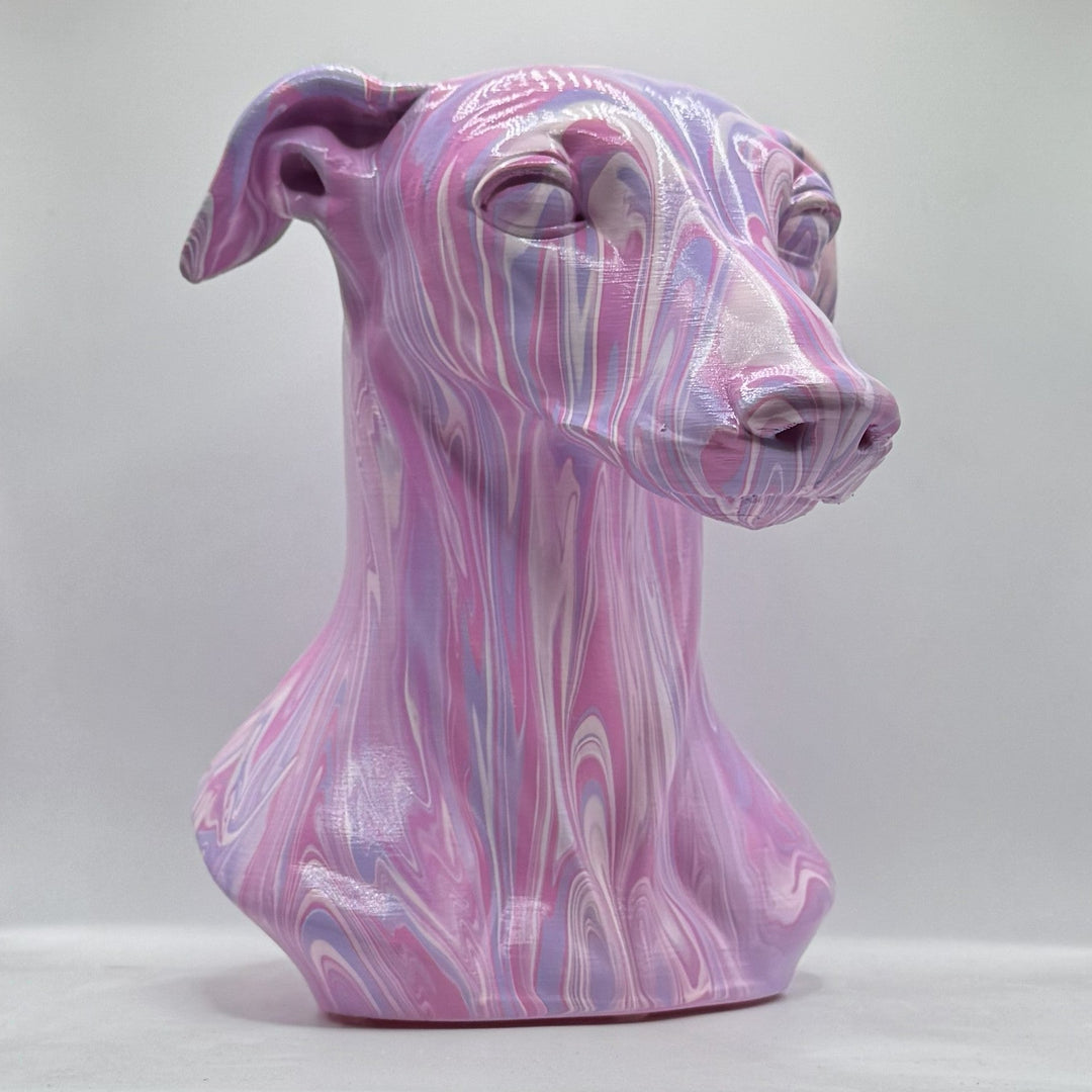 Greyhound / Whippet Head – Hand Painted