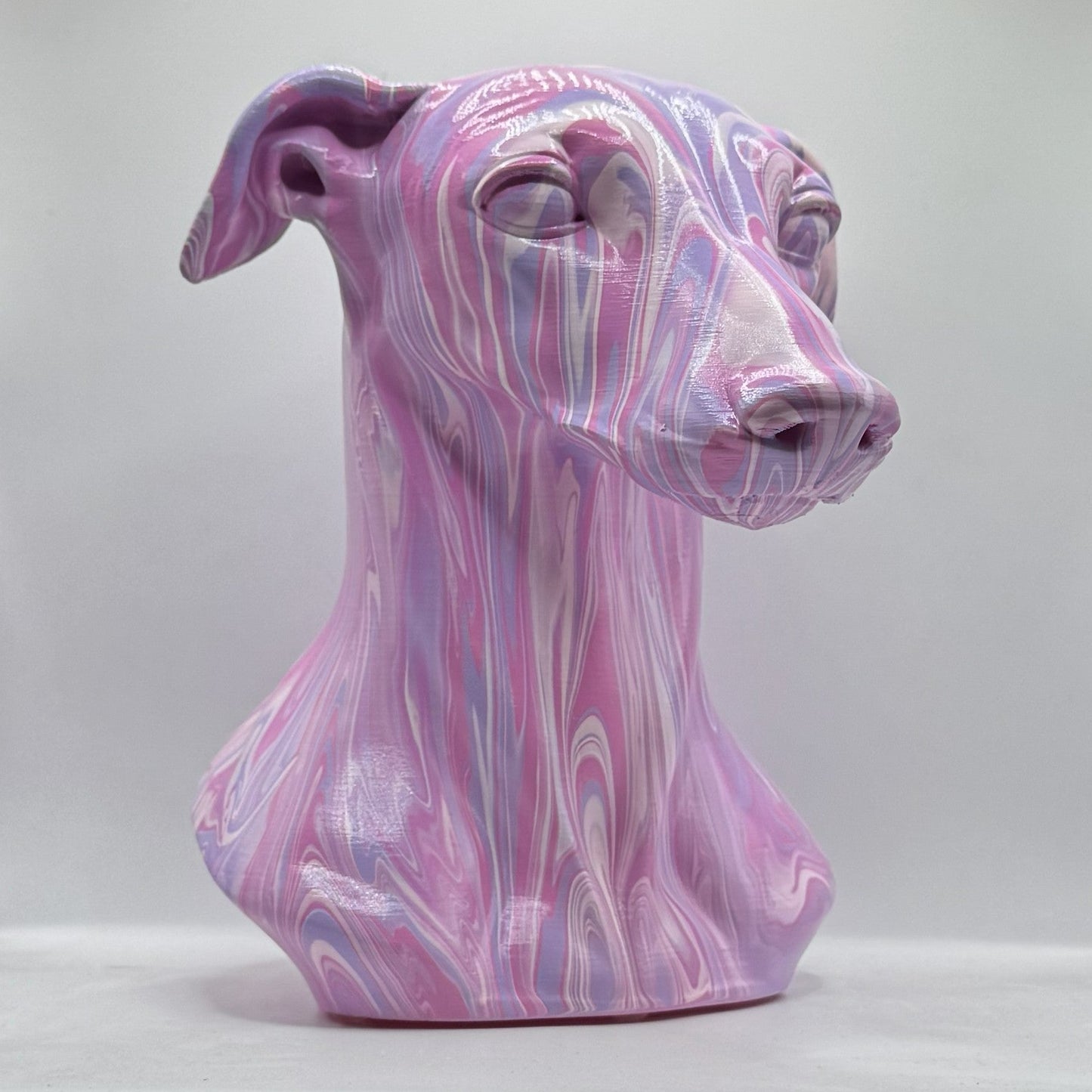 Greyhound / Whippet Head – Hand Painted