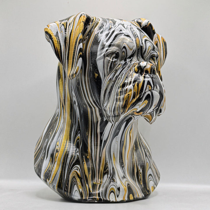 Boxer Head – Hand Painted