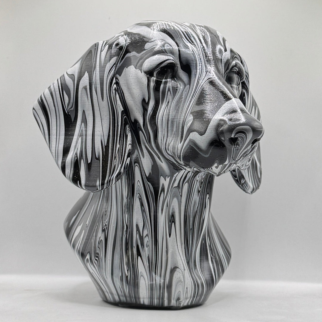 Dachshund Head – Hand Painted