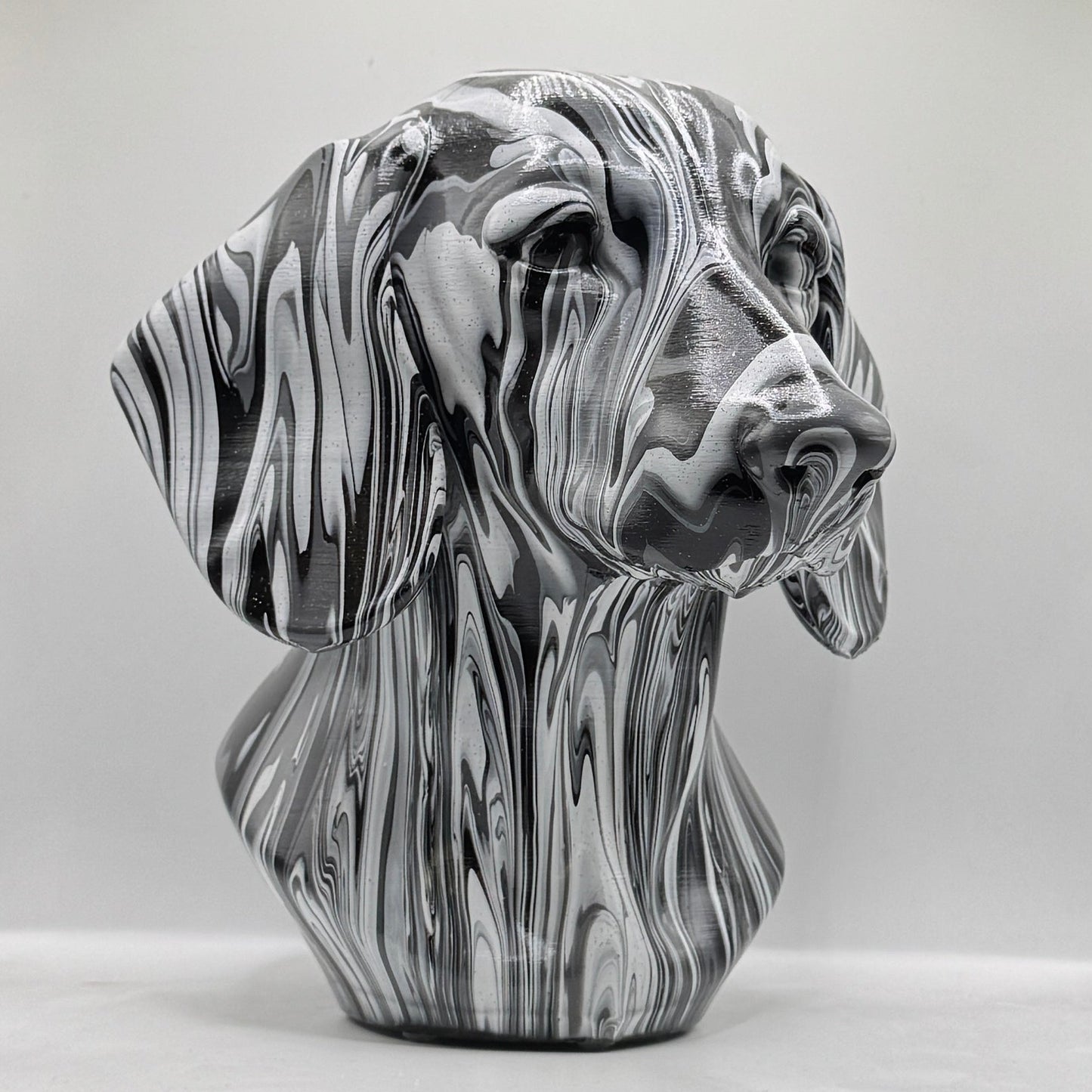 Dachshund Head – Hand Painted