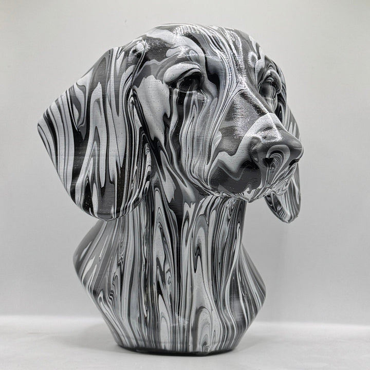 Dachshund Head – Hand Painted