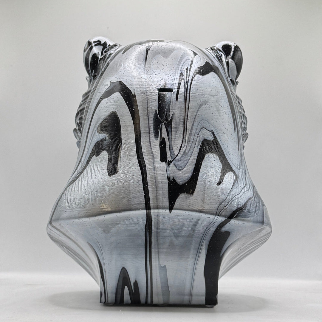 Badger Head – Hand Painted