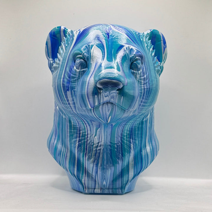 Ferret Head – Hand Painted