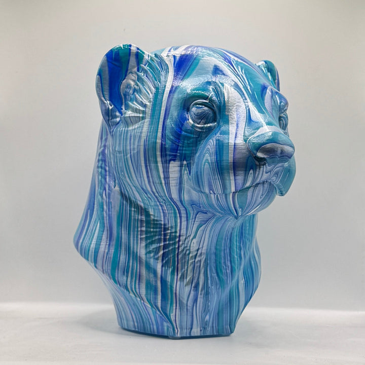 Ferret Head – Hand Painted