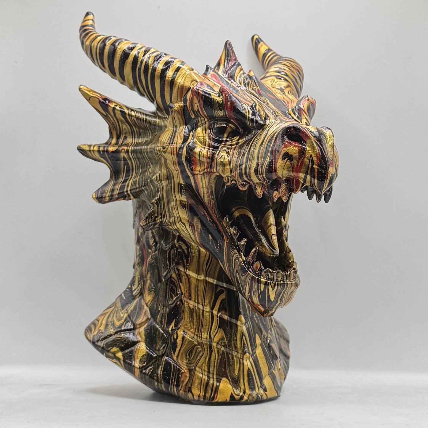 Dragon Head – Hand Painted