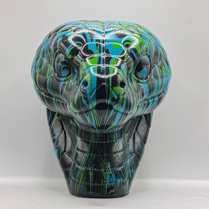 Snake Head – Hand Painted