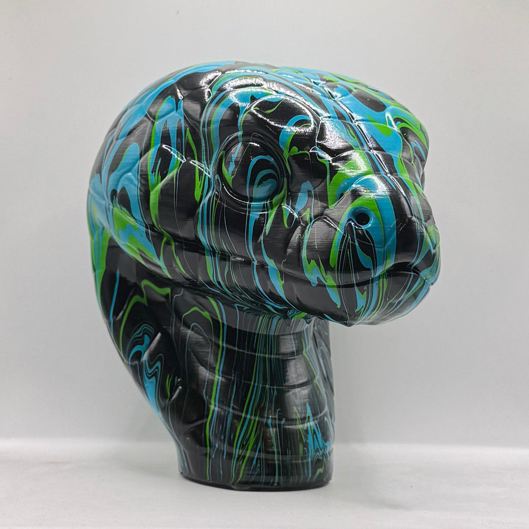 Snake Head – Hand Painted
