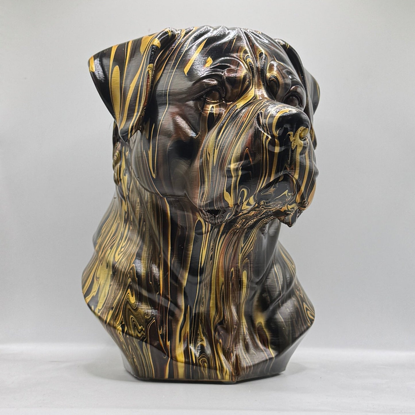 Rottweiler Head – Hand Painted