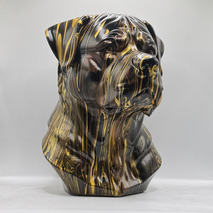 Rottweiler Head – Hand Painted