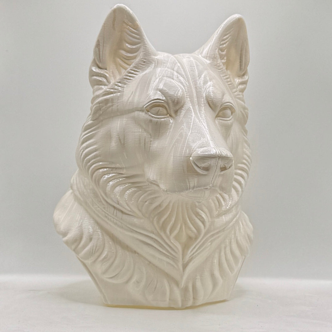 Husky Head – Hand Painted