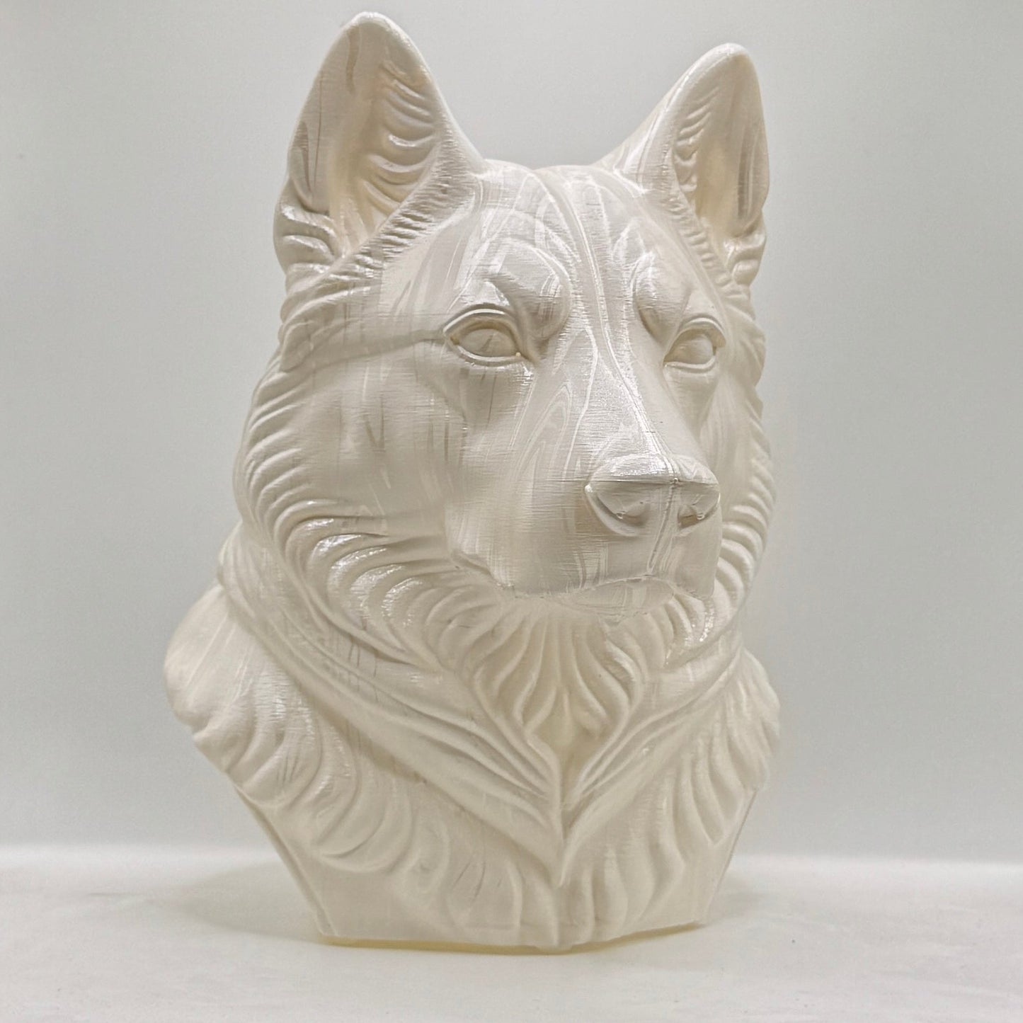 Husky Head – Hand Painted