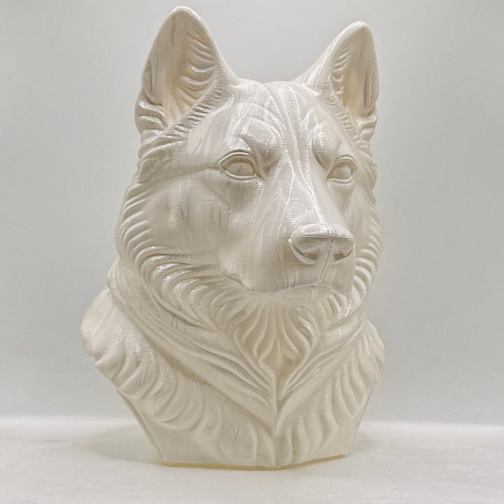 Husky Head – Hand Painted