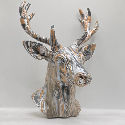 Deer / Stag Head – Hand Painted