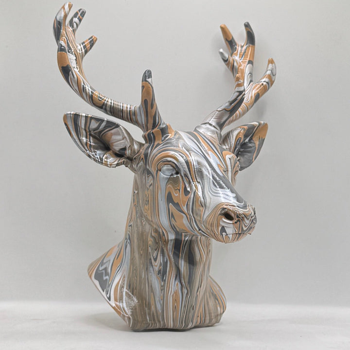 Deer / Stag Head – Hand Painted