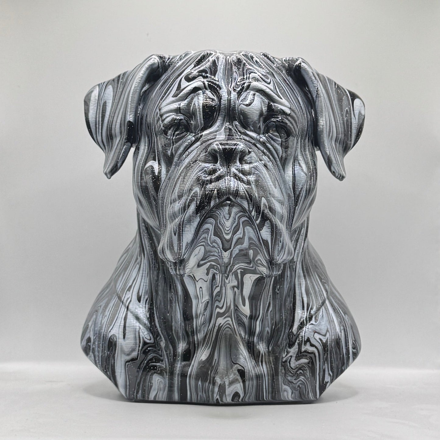 Dogue De Bordeaux Head – Hand Painted