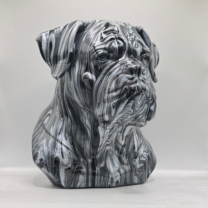 Dogue De Bordeaux Head – Hand Painted
