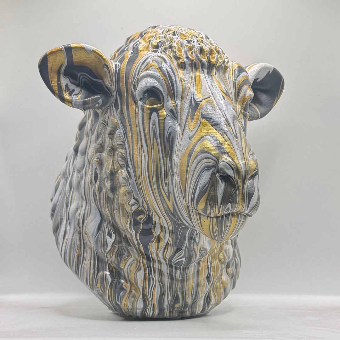 Sheep Head – Hand Painted