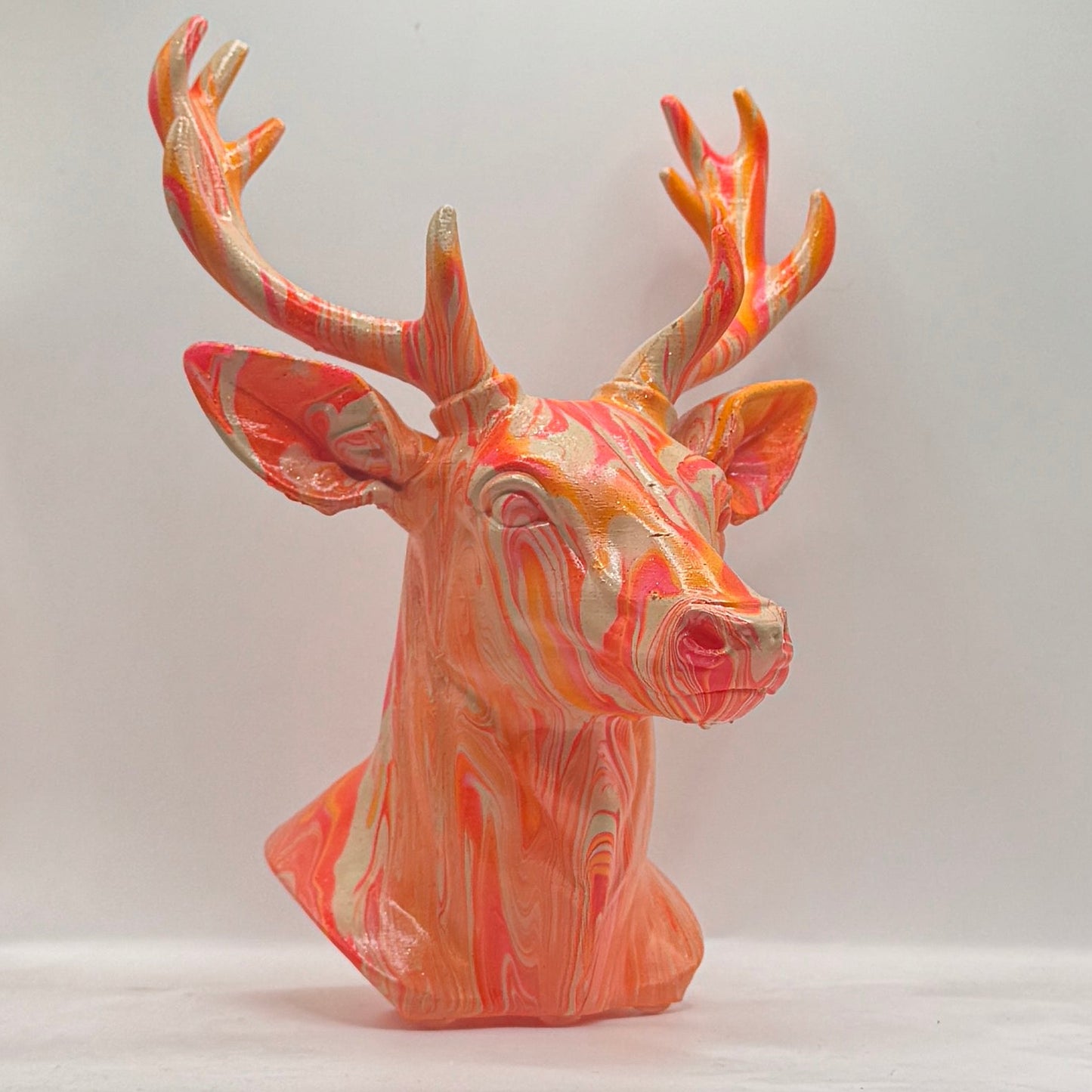 Deer / Stag Head – Hand Painted
