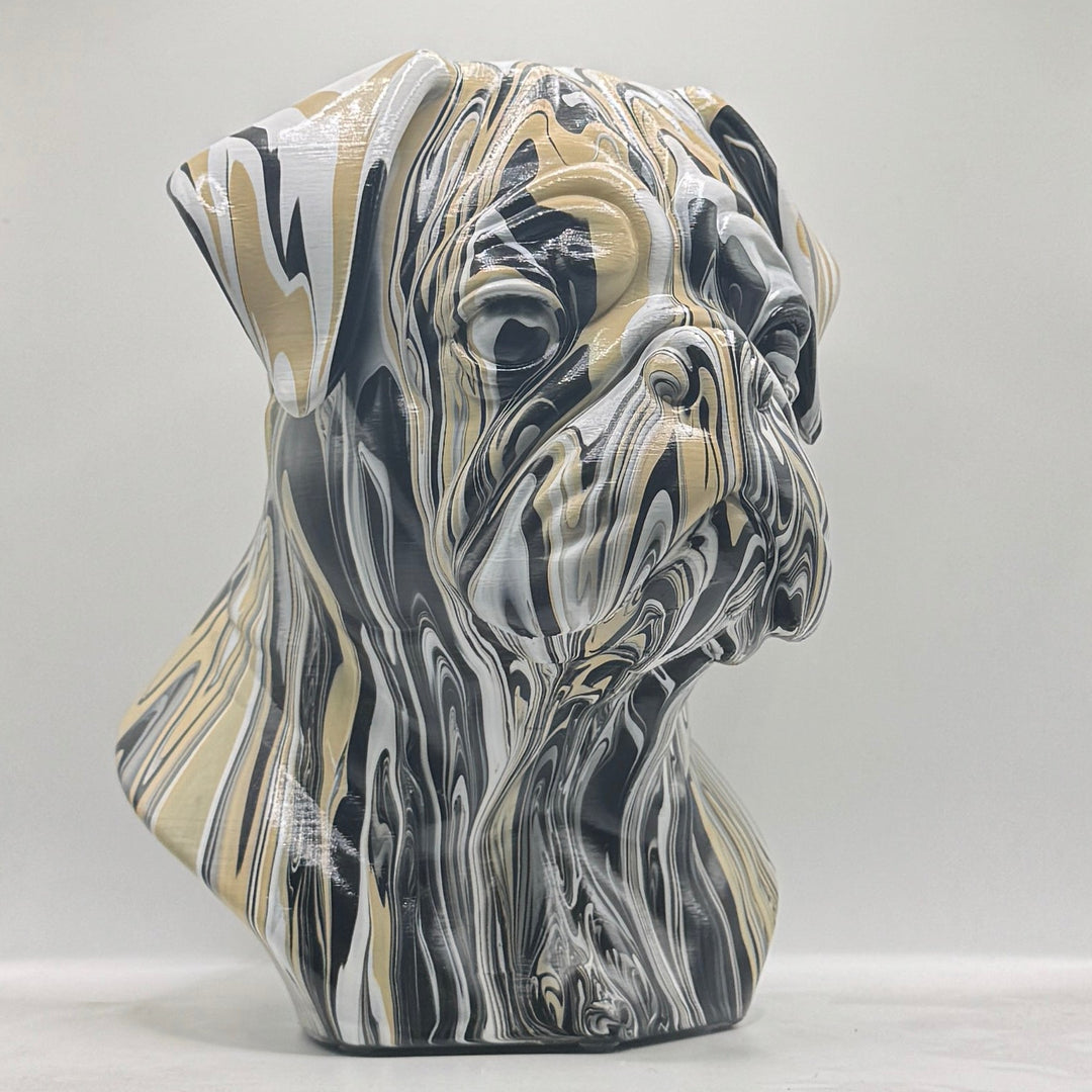 Pug Head – Hand Painted