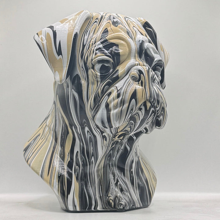 Pug Head – Hand Painted