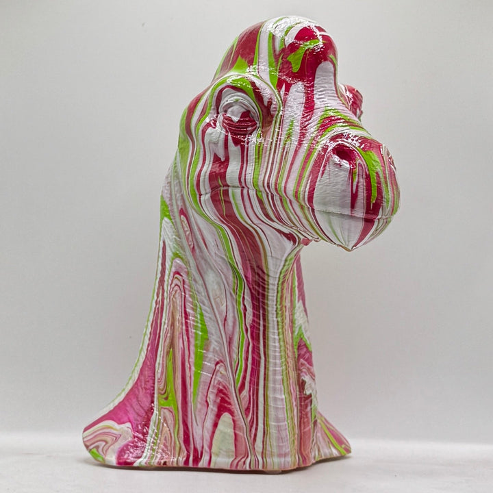 Brachiosaurus Head – Hand Painted