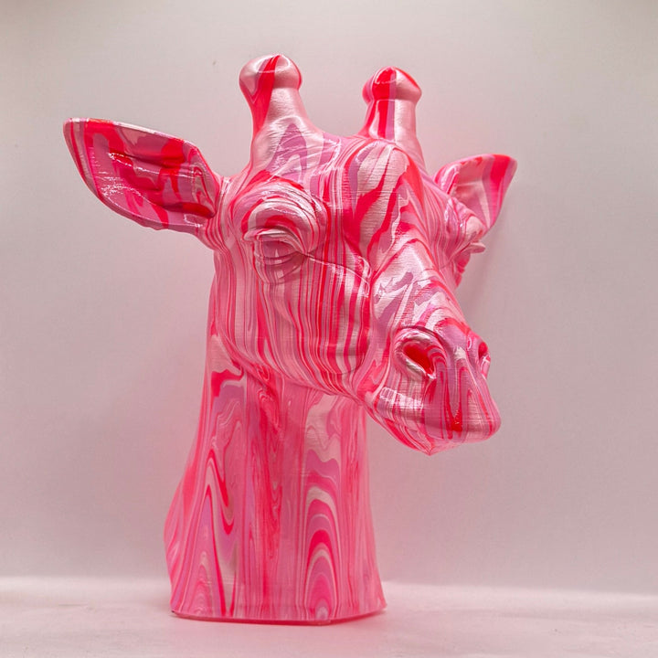 Giraffe Head – Hand Painted