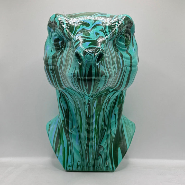 Velociraptor Head – Hand Painted