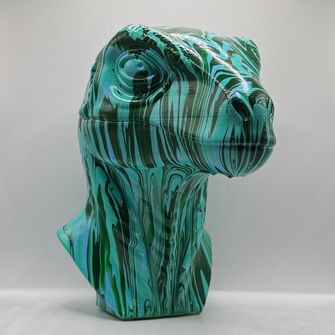 Velociraptor Head – Hand Painted