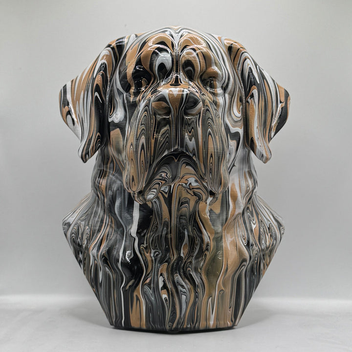 Saint Bernard Head – Hand Painted