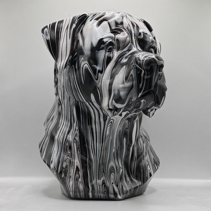 Rottweiler Head – Hand Painted