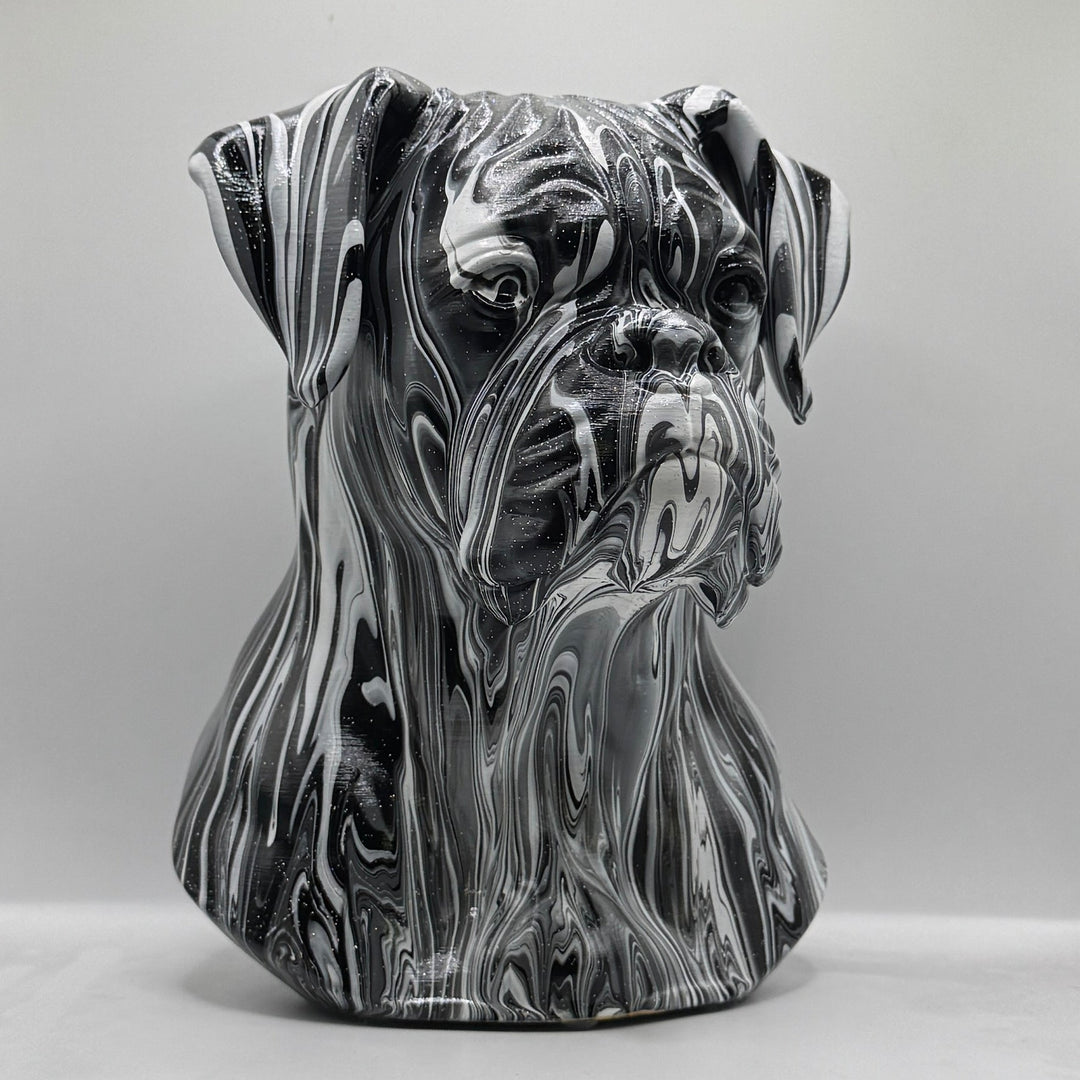Boxer Head – Hand Painted