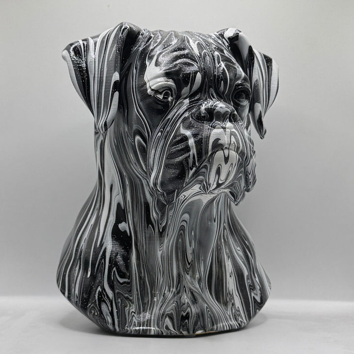 Boxer Head – Hand Painted