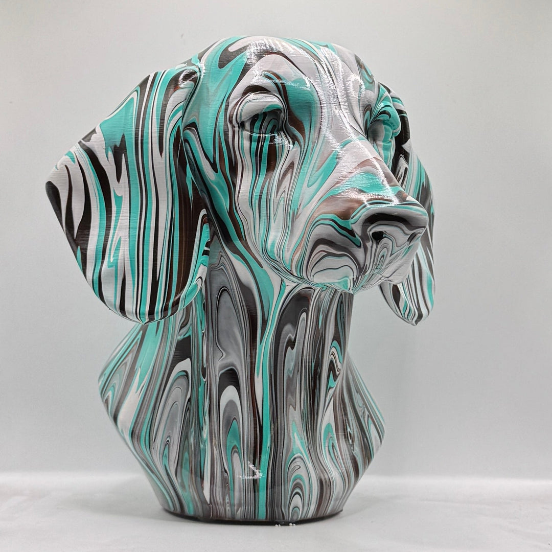 Dachshund Head – Hand Painted