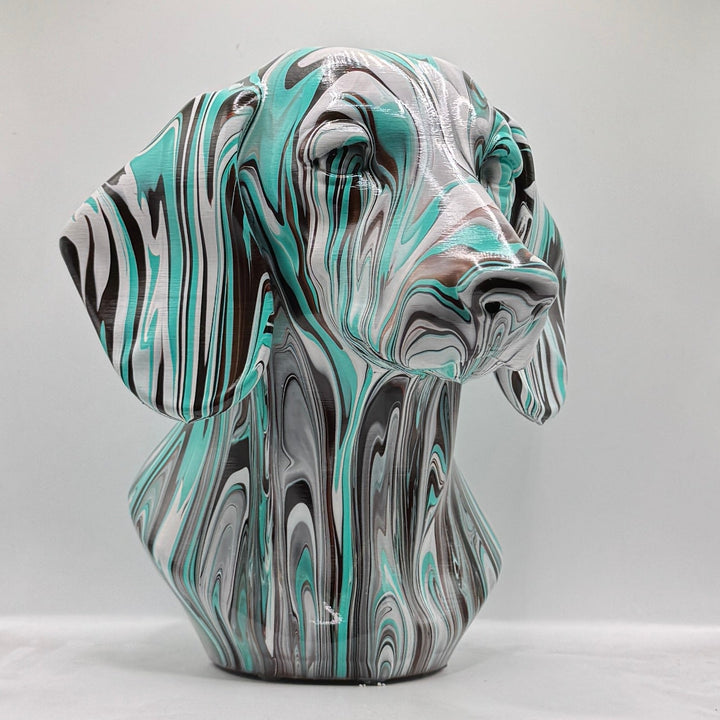 Dachshund Head – Hand Painted