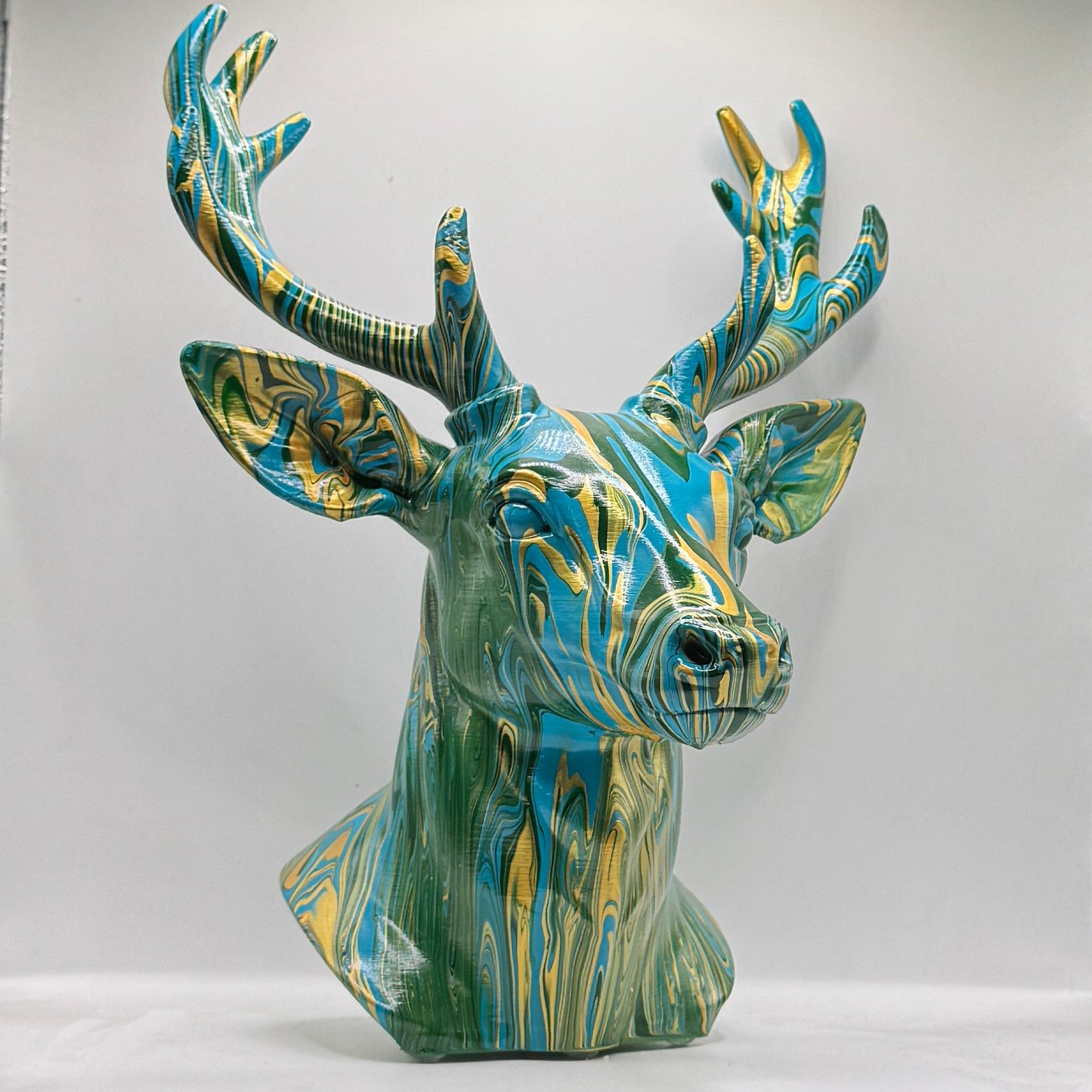 Deer / Stag Head – Hand Painted