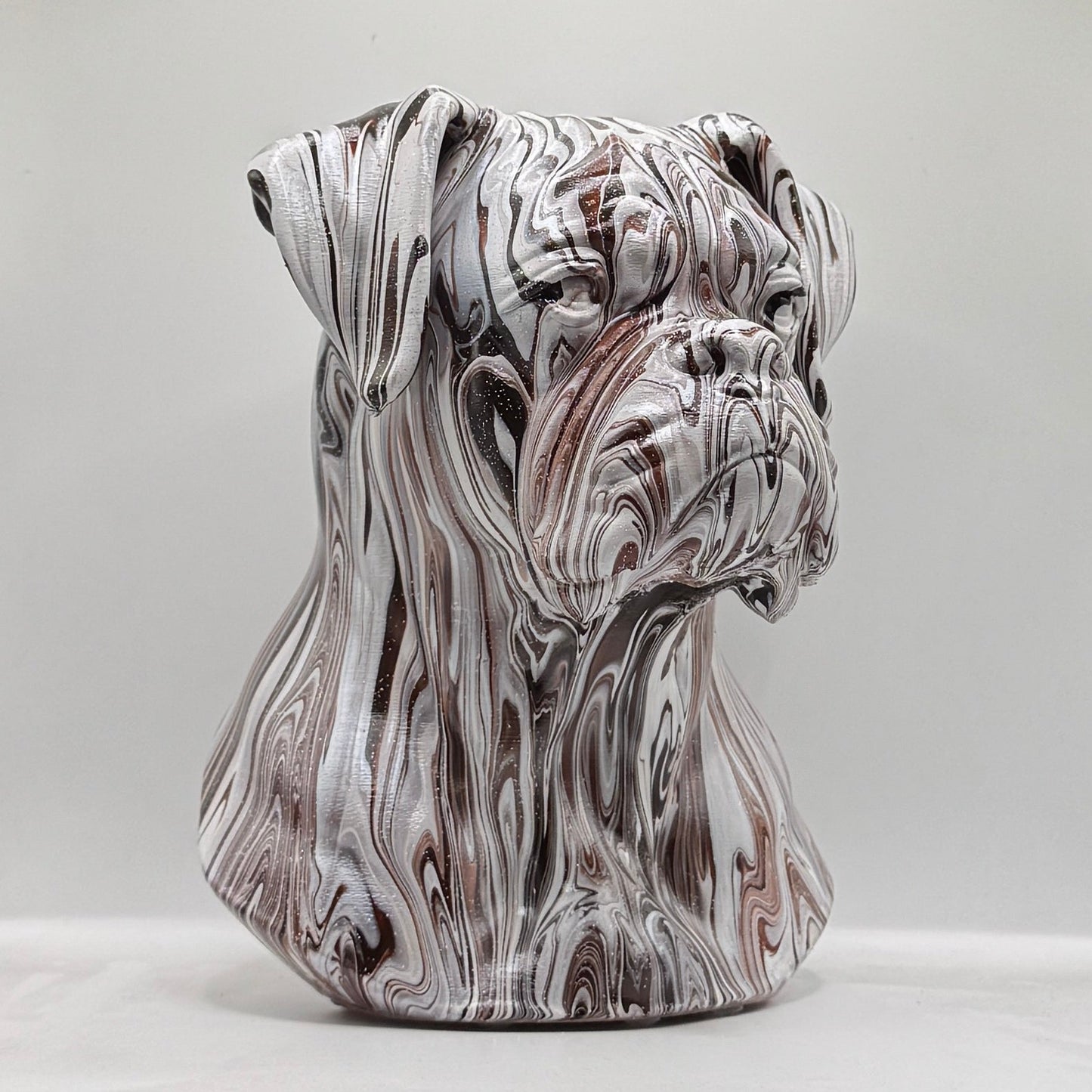 Boxer Head – Hand Painted
